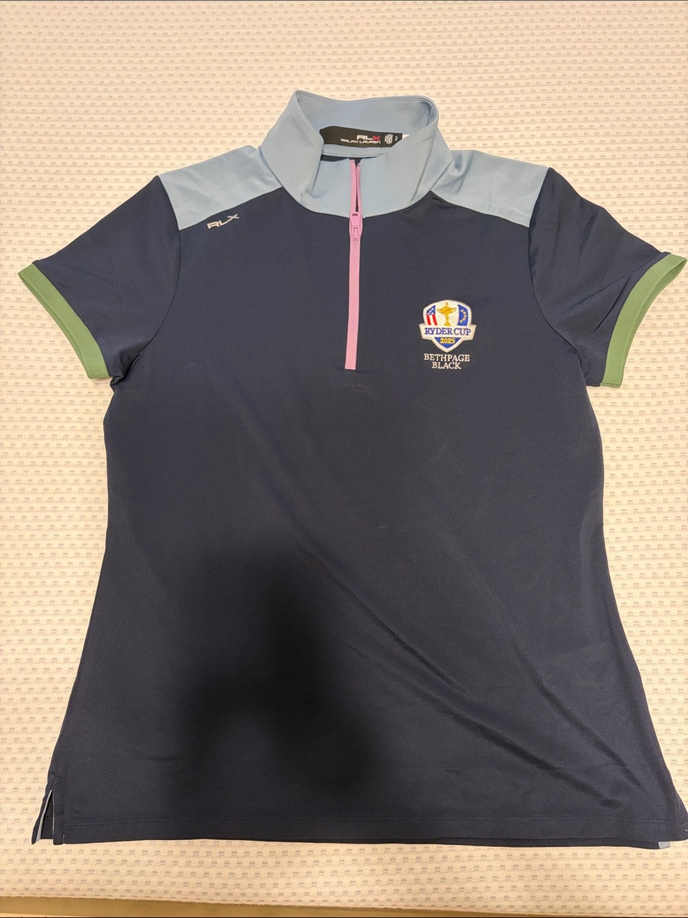 Ryder Cup Tailored Fit Quarter-Zip Piqué Shirt